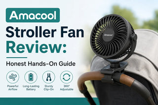 Amacool Stroller Fan Review: Honest Hands-On Guide