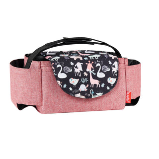 Insular Baby Diaper Bag with Milk Bottle Insulation Mummy Storage Stroller Accessories - Essential Collection for Baby Care
