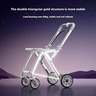 Lightweight baby stroller, high landscape stroller,can sit or lie down in both directions,suitable for babies aged 0-5 years old