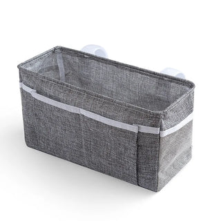 Essentials Multipurpose Baby Bed Organizer Hanging Diaper Toy TissuCanvas Baby Crib Organizer Bed Hanging Storage Bag For Baby