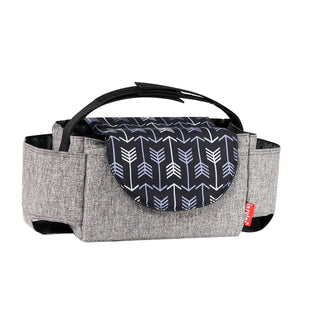 Insular Baby Diaper Bag with Milk Bottle Insulation Mummy Storage Stroller Accessories - Essential Collection for Baby Care