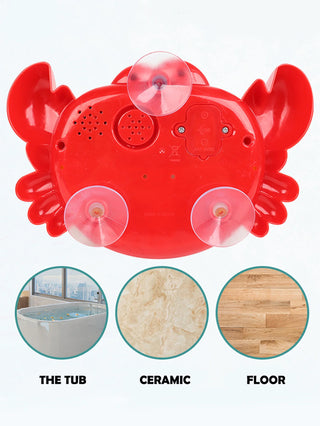 Baby Bath Toys Bubble Machine Frog Music Kids Bath Toy Bathtub Soap Automatic Bubble Maker Baby Bathroom Toy for Children Gift