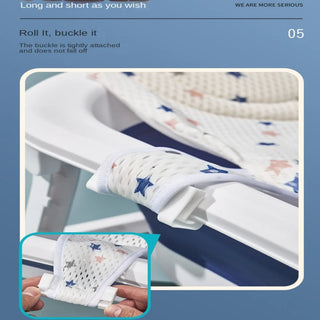 Cross-shaped Newborn Baby Bath Cushion Adjustable Anti-slip Baby Bath Net Mat Baby Bathtub Pillow Foldable Children Bathtub