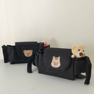 Baby Stroller Bag Pram Organizer Baby Accessories Cup Holder Newborn Trolley Portable Travel Car Bags for Carriages Universal