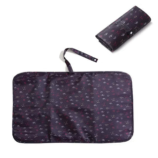 Waterproof Foldable Baby Diaper Changing Pad Portable Nylon Diaper Sheet for Newborn Toddler Travel Essential