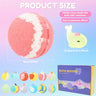 Luminous bath ball