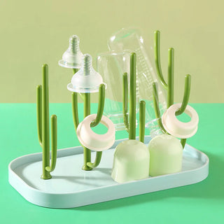 Baby Bottle Drying Rack PP Portable Milk Bottle Drainer Pacifier Dryer Baby Care Tools Feeding Bottle Drying Shelves