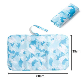 Waterproof Foldable Baby Diaper Changing Pad Portable Nylon Diaper Sheet for Newborn Toddler Travel Essential