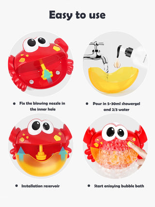 Baby Bath Toys Bubble Machine Frog Music Kids Bath Toy Bathtub Soap Automatic Bubble Maker Baby Bathroom Toy for Children Gift